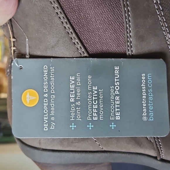 BEARTRAPS POSTURE Women's brown high heel boots that help promote better posture - Picture 13 of 14